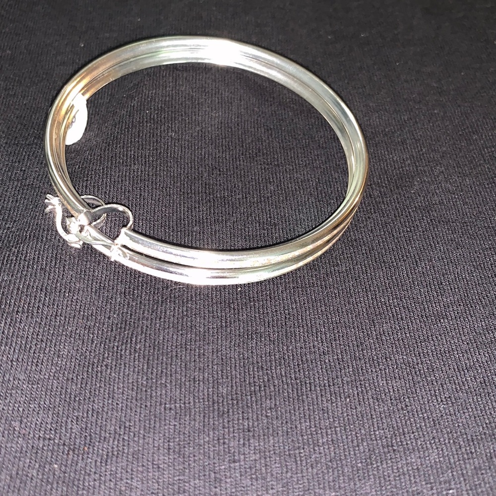 925 sterling silver hoops